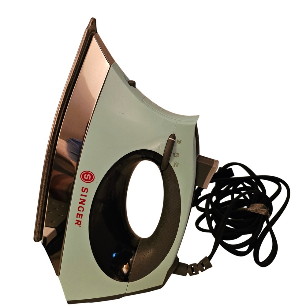 Singer SteamCraft Plus Steam Iron 1750W Mint Green Stainless Steel Soleplate